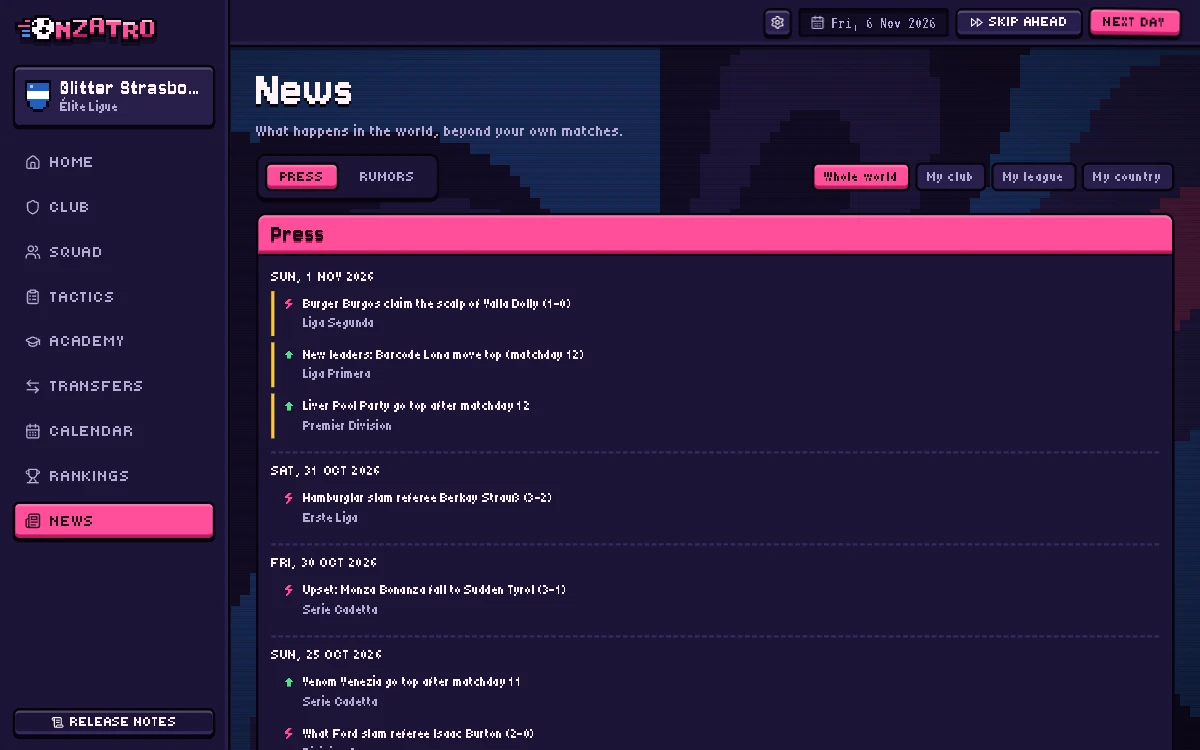 The world news feed: big wins, titles, transfers and rumours